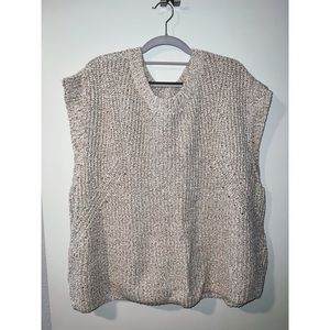 Lightweight Shaker Stitch Sweater Vest